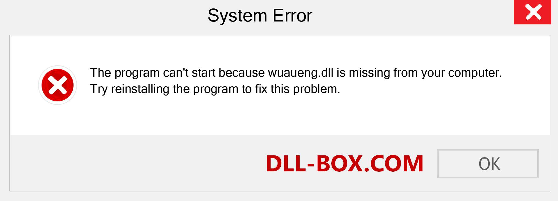  wuaueng.dll file is missing?. Download for Windows 7, 8, 10 - Fix  wuaueng dll Missing Error on Windows, photos, images