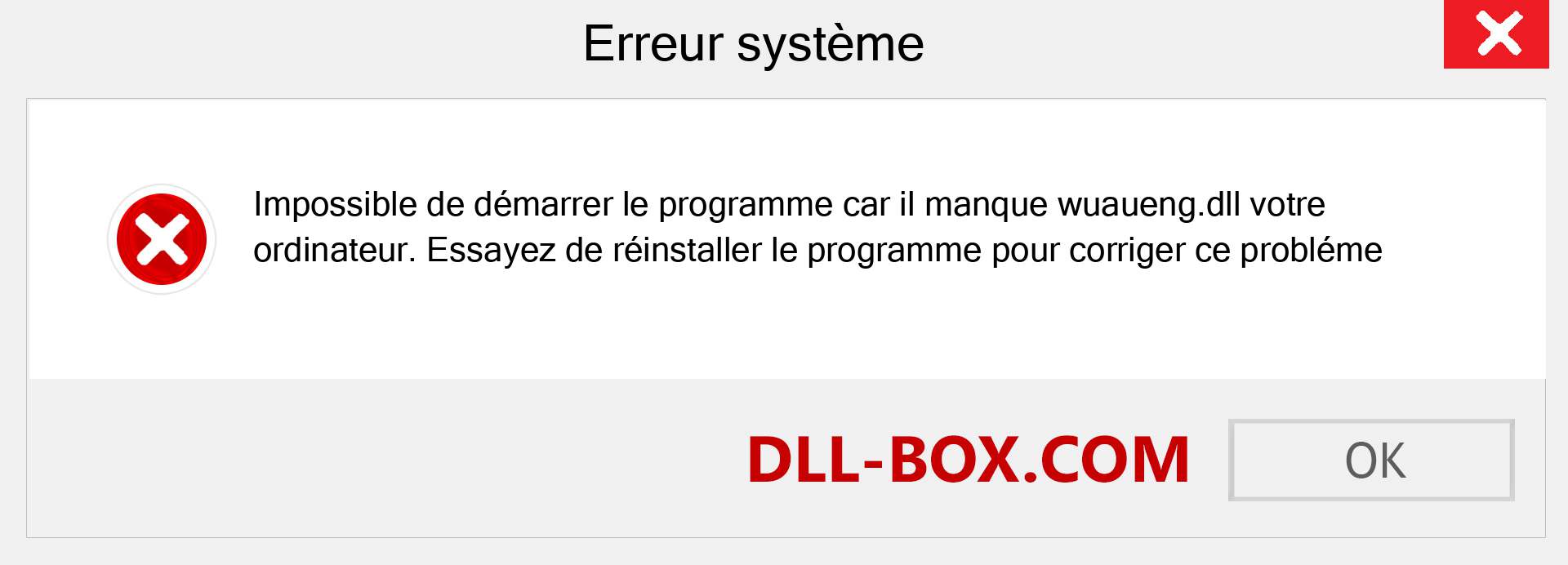 Le fichier wuaueng.dll est manquant ?. Télécharger pour Windows 7, 8, 10 - Correction de l'erreur manquante wuaueng dll sur Windows, photos, images